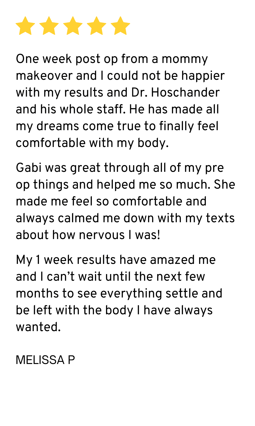 NYC Mommy Makeover Center Review
